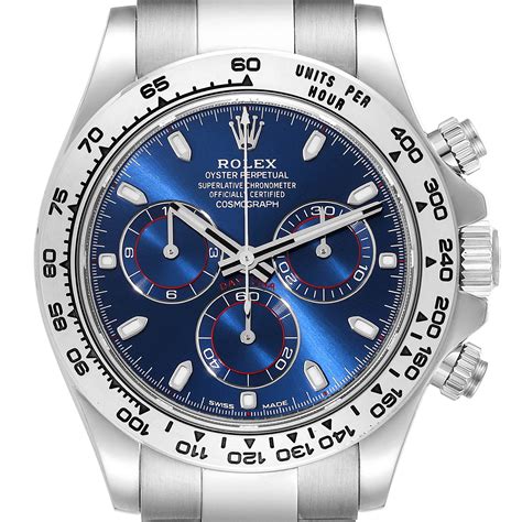 rolex daytona blue dhgat|rolex chronograph dial.